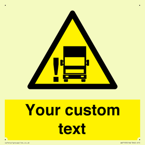 Custom warning blindspot